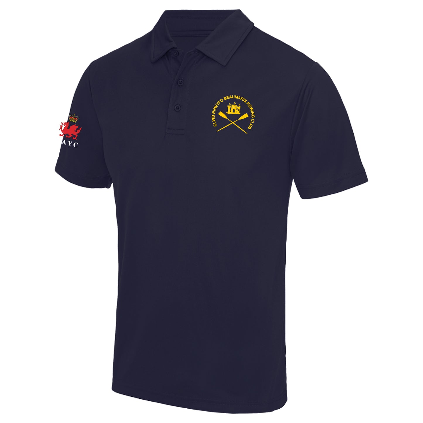 Beaumaris Rowing Club Performance Polo Shirt
