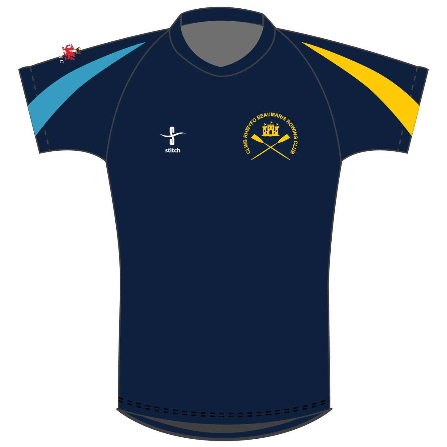 Beaumaris Rowing Club Flash T-shirt