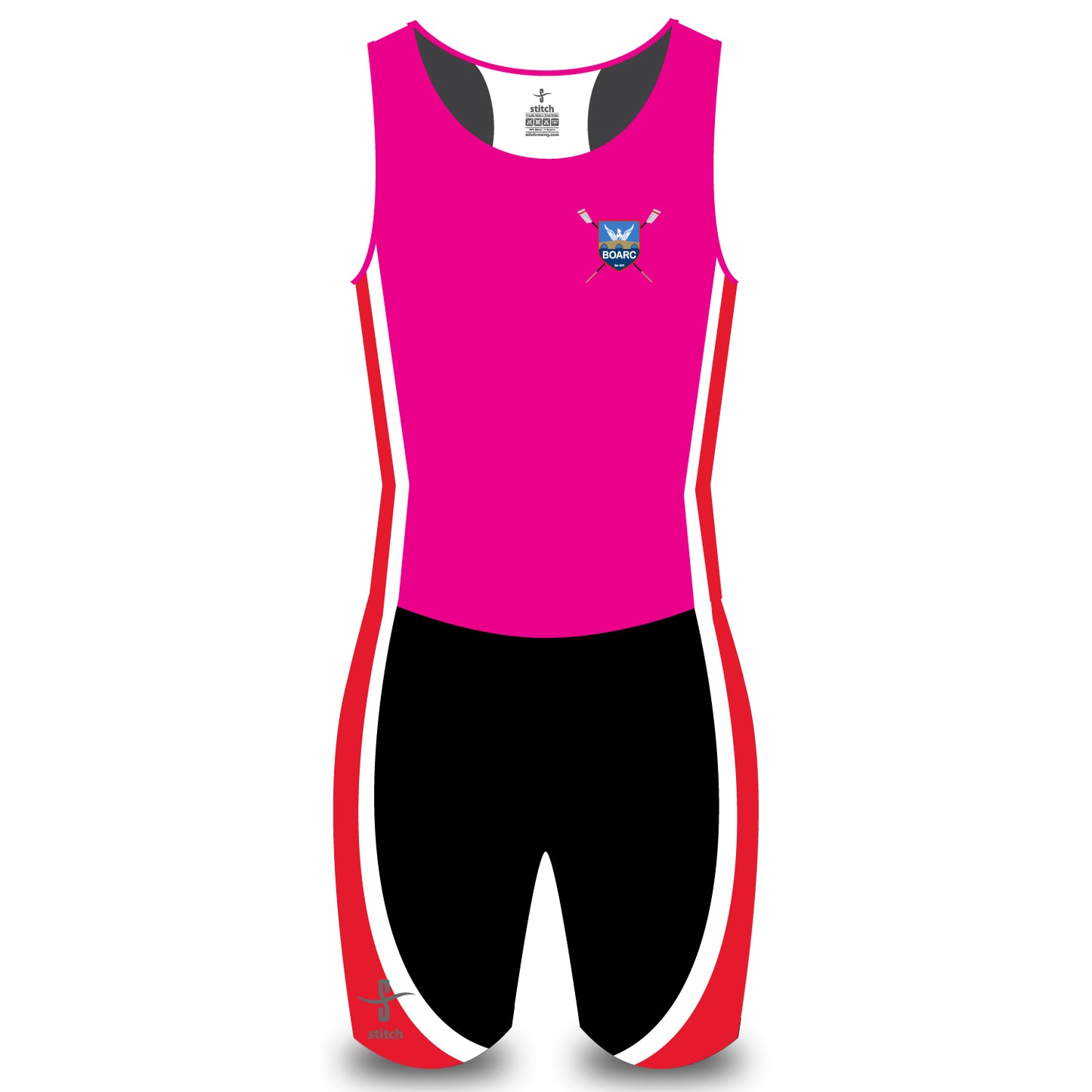 Bradford on Avon Rowing Club Fluorescent Pink AIO