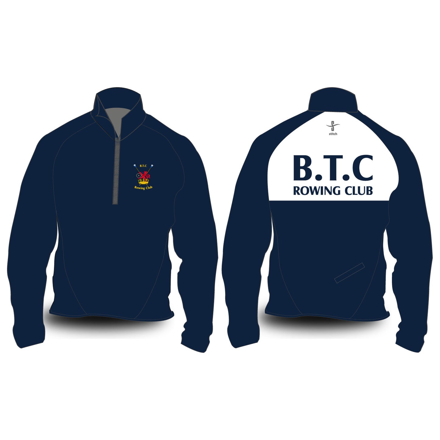 BTC Southampton Rowing Club Hardshell Splash Jacket