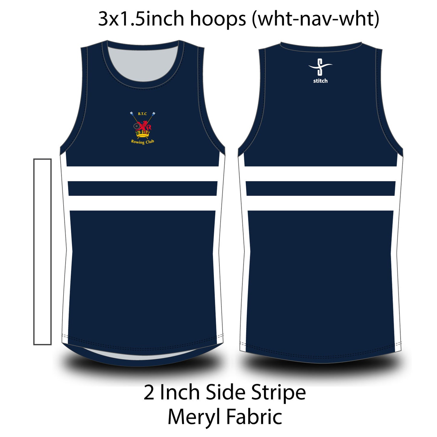 BTC Southampton Rowing Club Meryl Vest