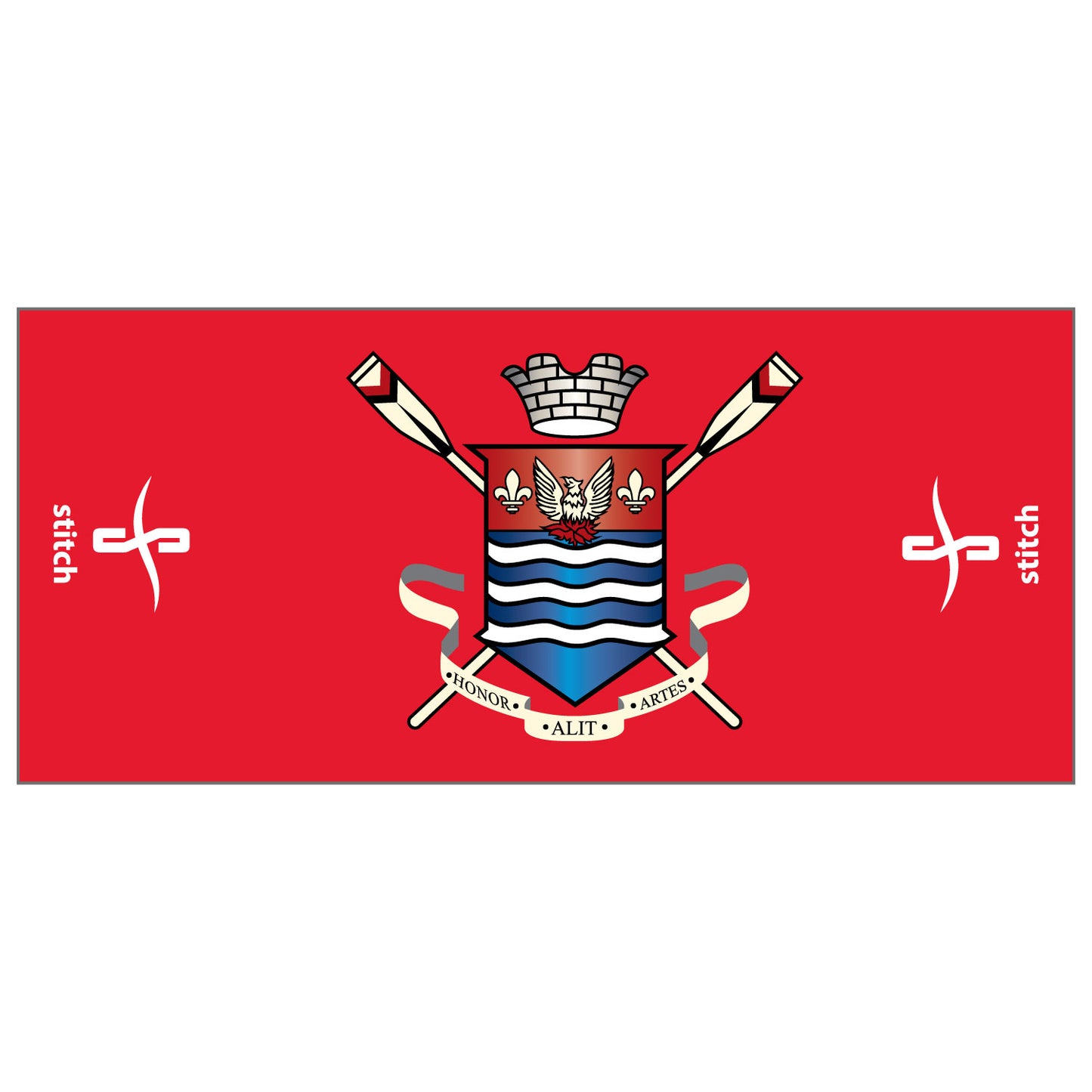 Burton Leander Rowing Club Red Towel