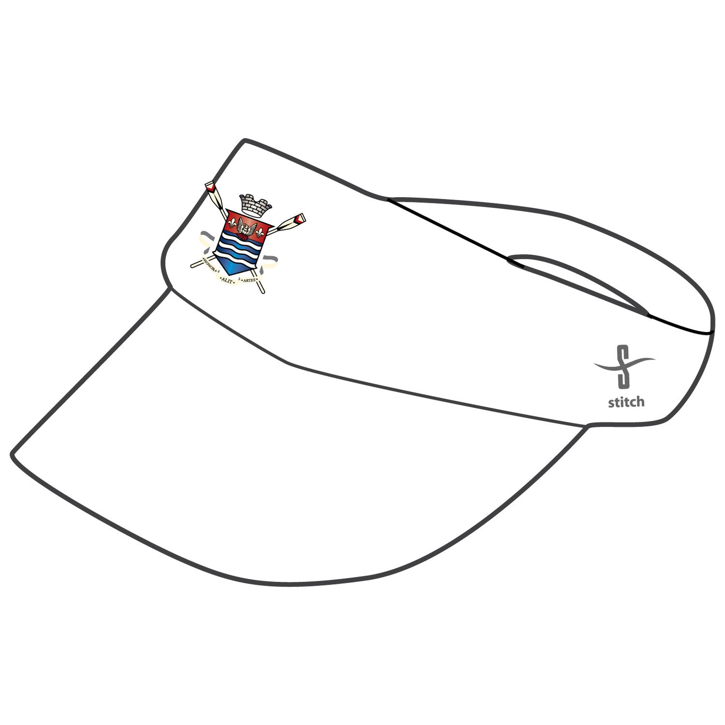 Burton Leander Rowing Club Visor