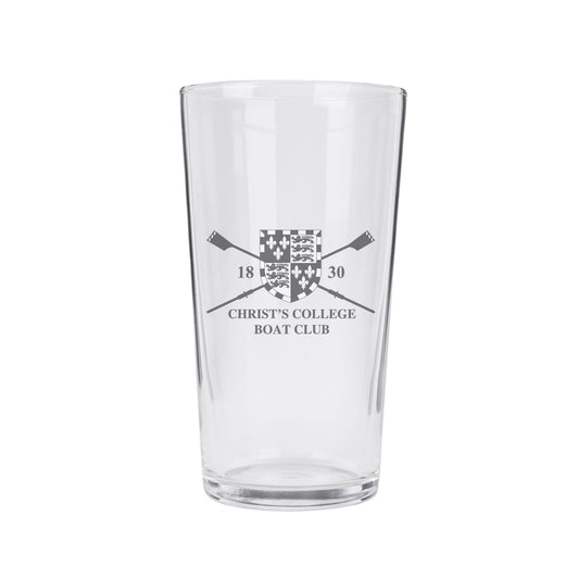 Christ's College Cambridge Pint Glass