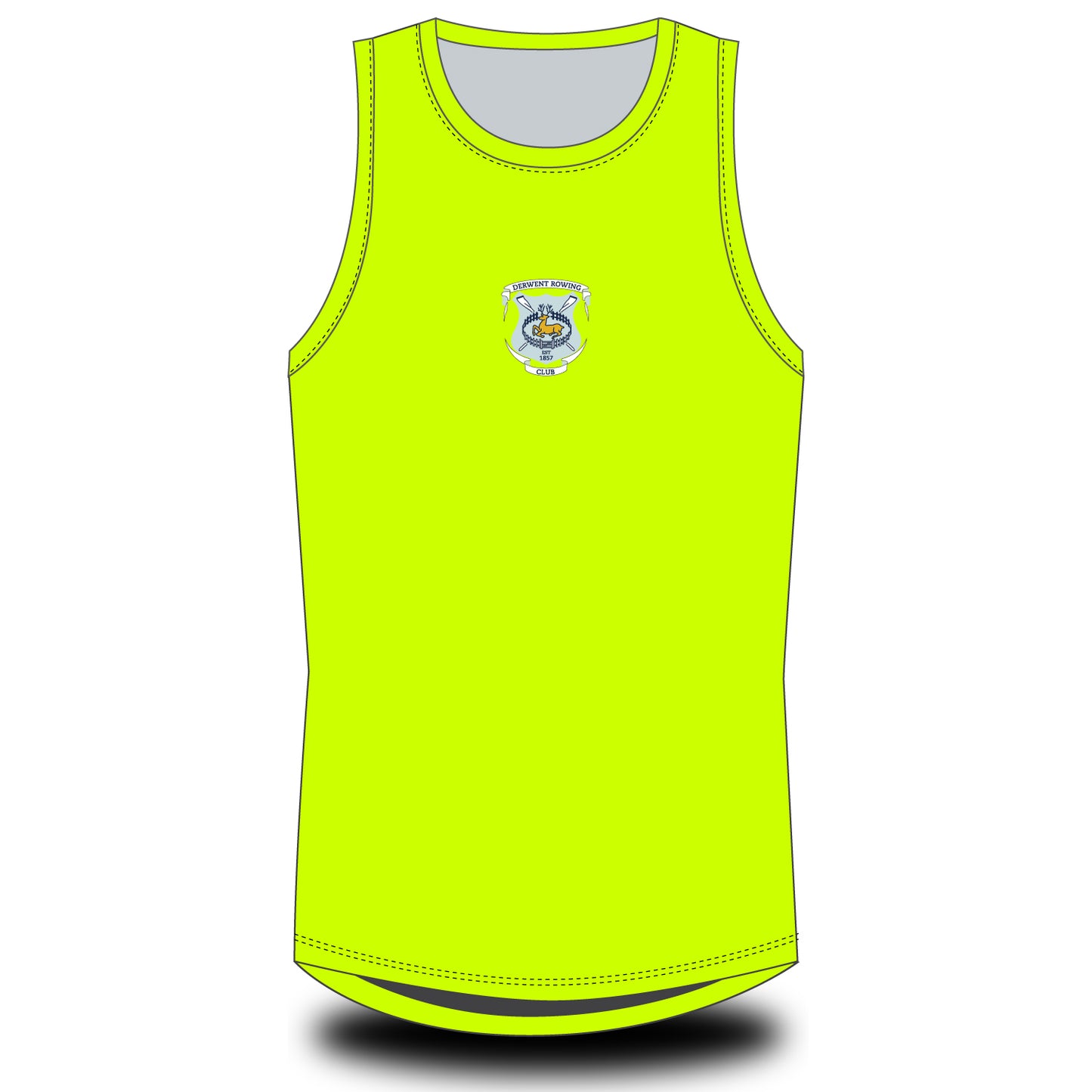 Derwent RC Fluorescent Yellow Vest