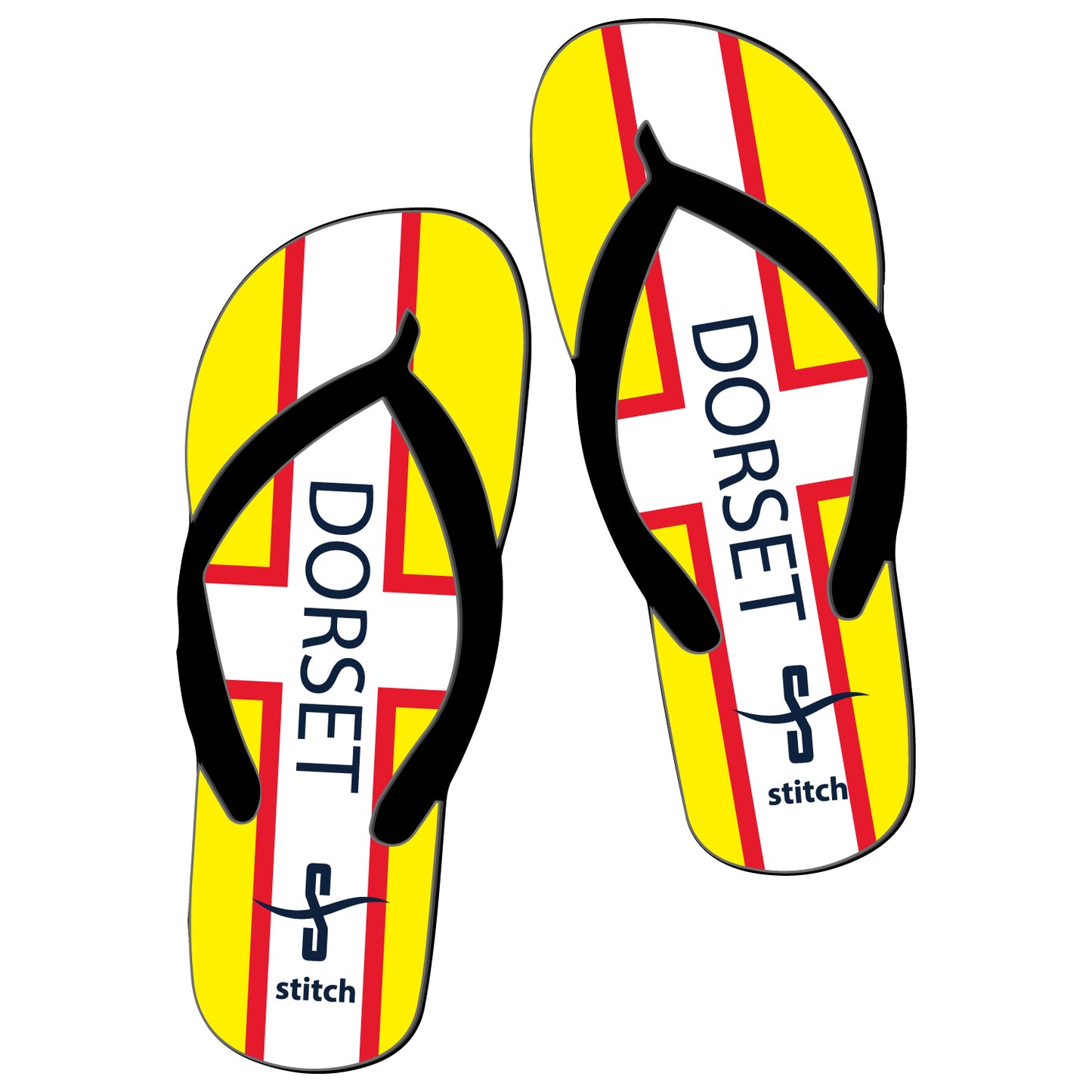 Dorset County Gig Flip Flops