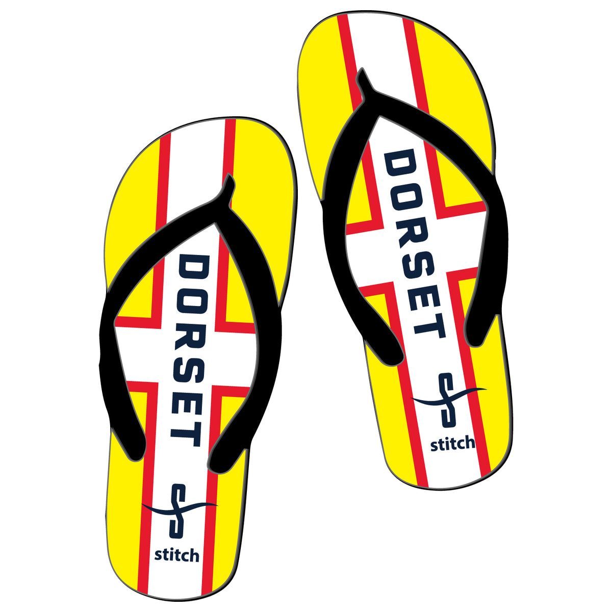 Dorset County Gig Flip Flops
