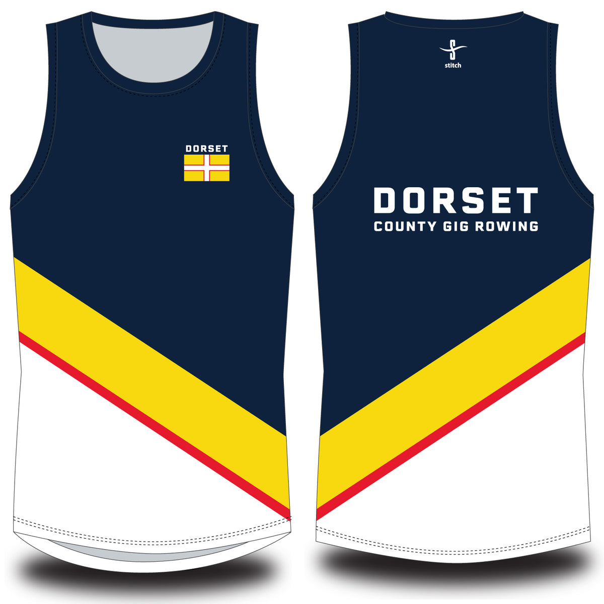 Dorset County Gig Vest Option 1