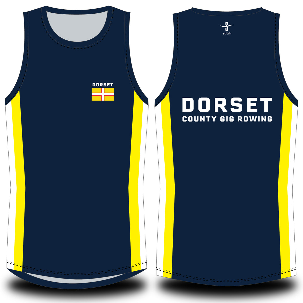 Dorset County Gig Vest Option 3