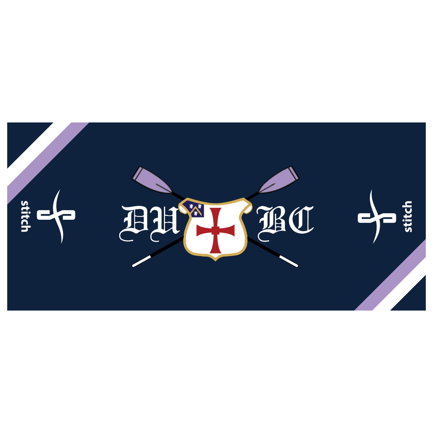 Durham University Boat Club Stripes Towel