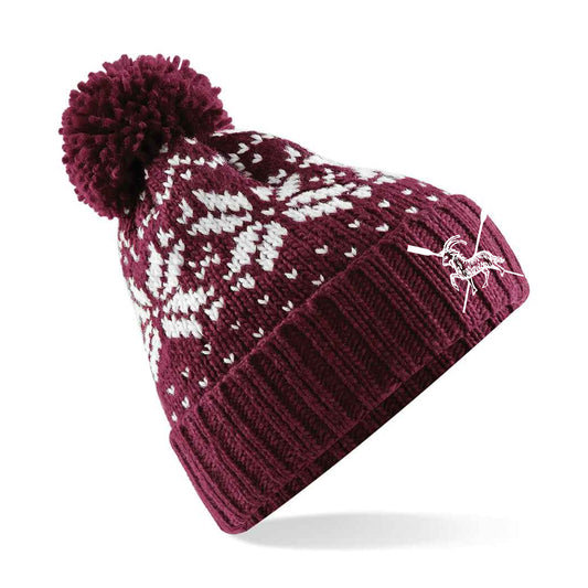 Fitzwilliam Fair Isle Snowstar Beanie