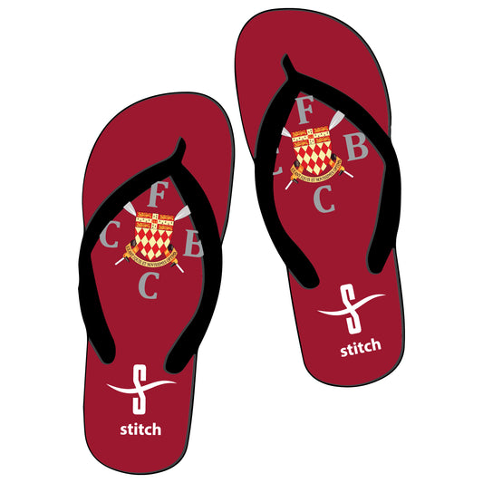 Fitzwilliam Crest Flip Flops