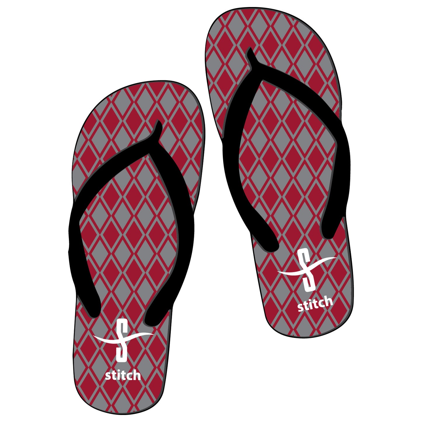 Fitzwilliam Diamond Flip Flops