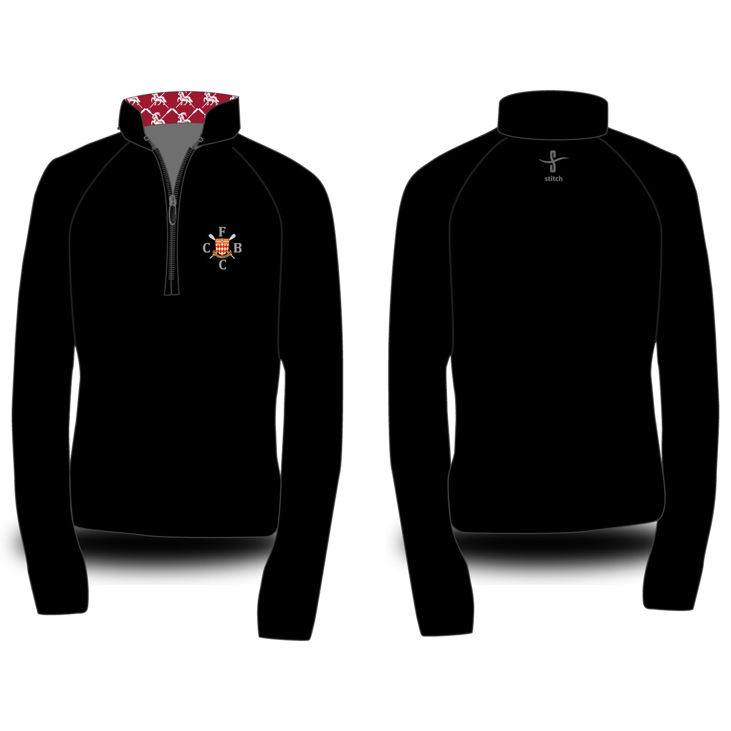 Fitzwilliam Goat Collar Dark Morning Fleece