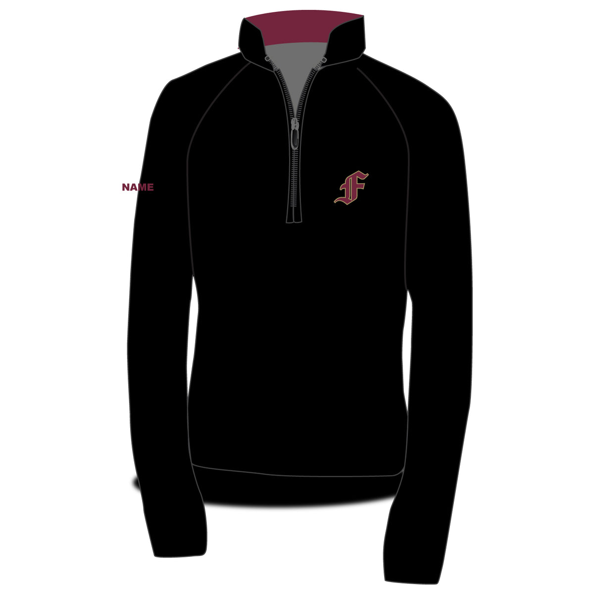 Fordham University Dark Morning Fleece