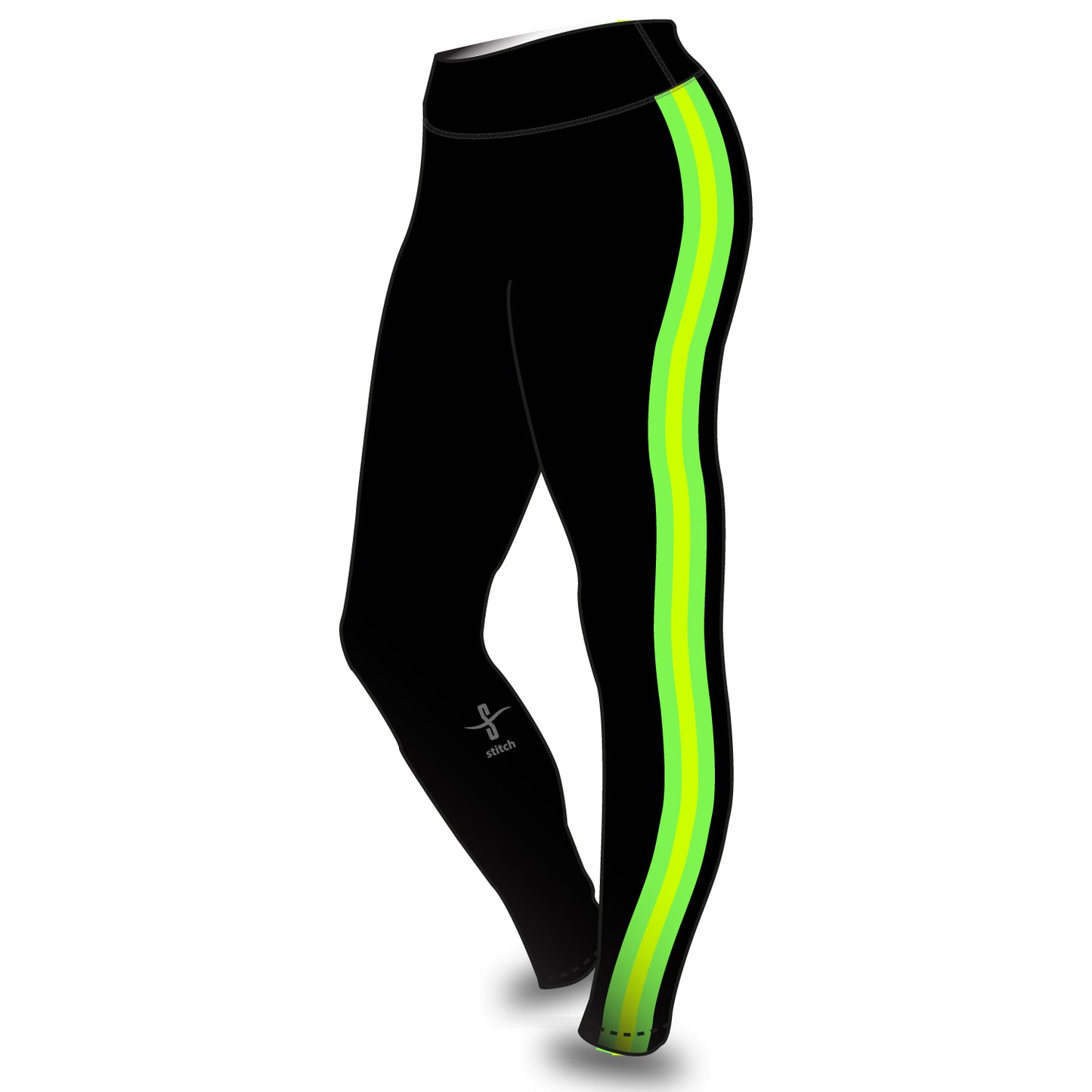 Furnivall Sculling Club Fluorescent Training Leggings
