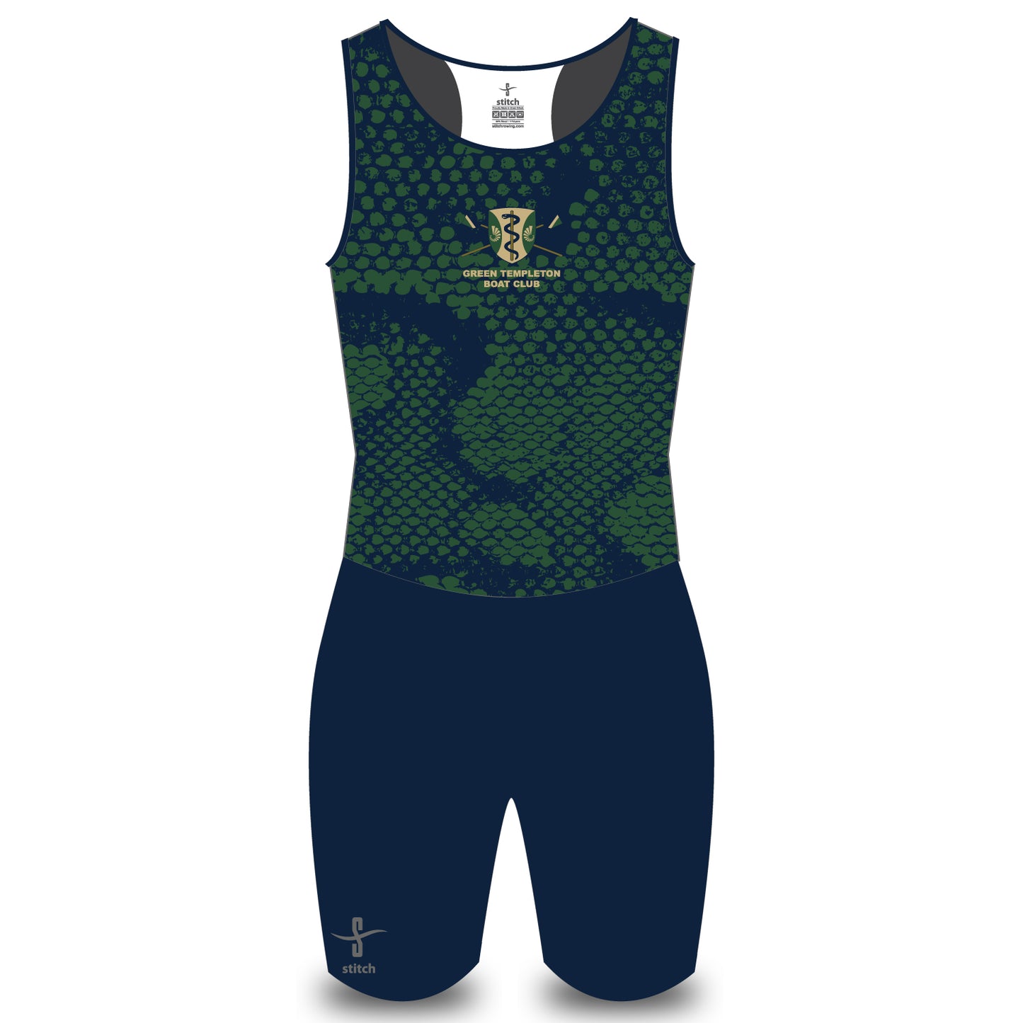 Green Templeton BC Green Navy Snakeskin AIO