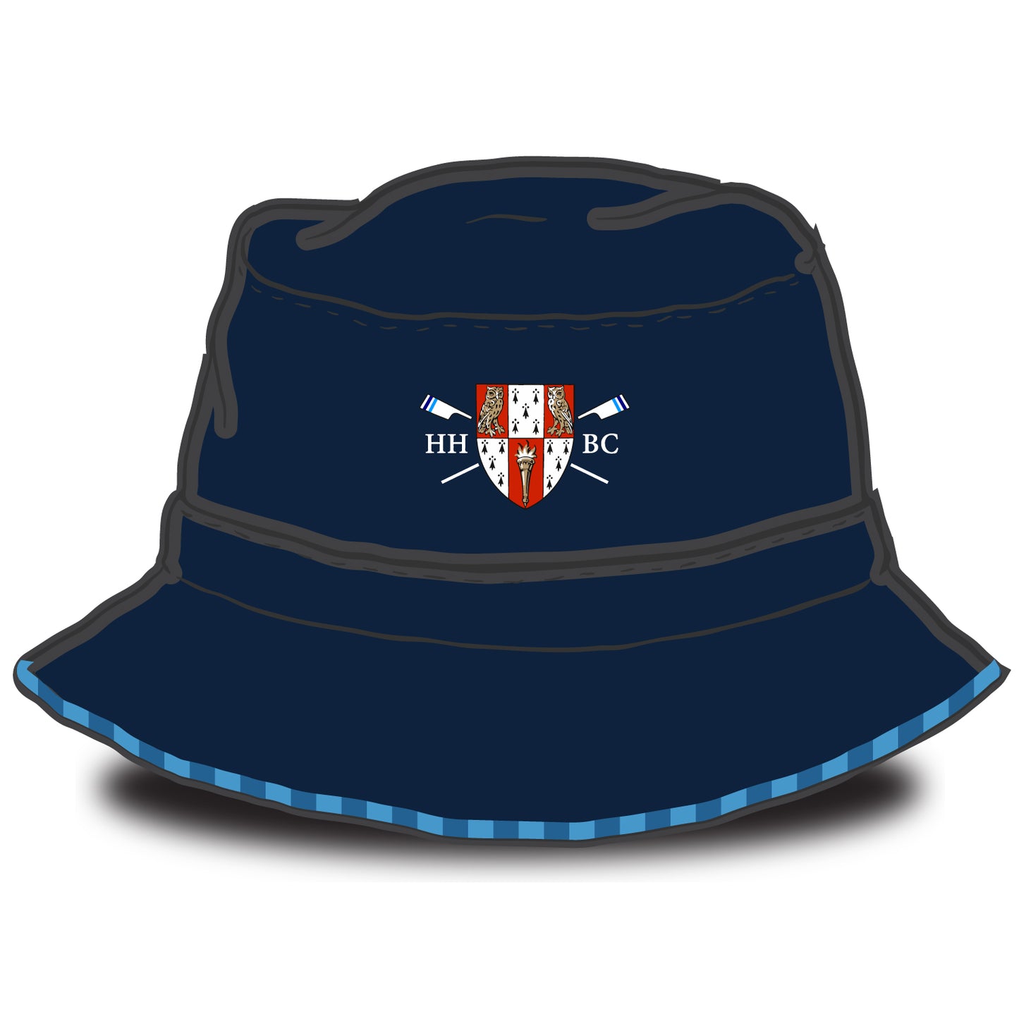 Hughes Hall Striped Bucket Hat