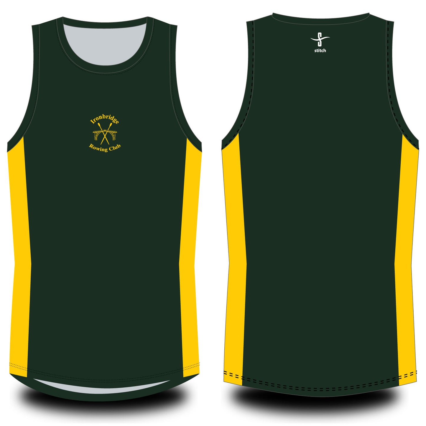 Ironbridge Rowing Club Sports Poly Vest