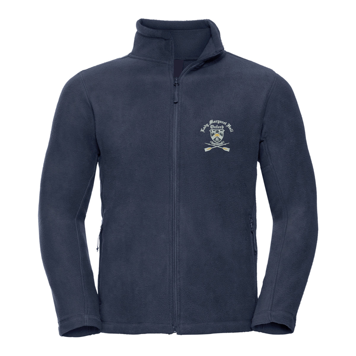 Lady Margaret Hall Navy Full Zip Fleece