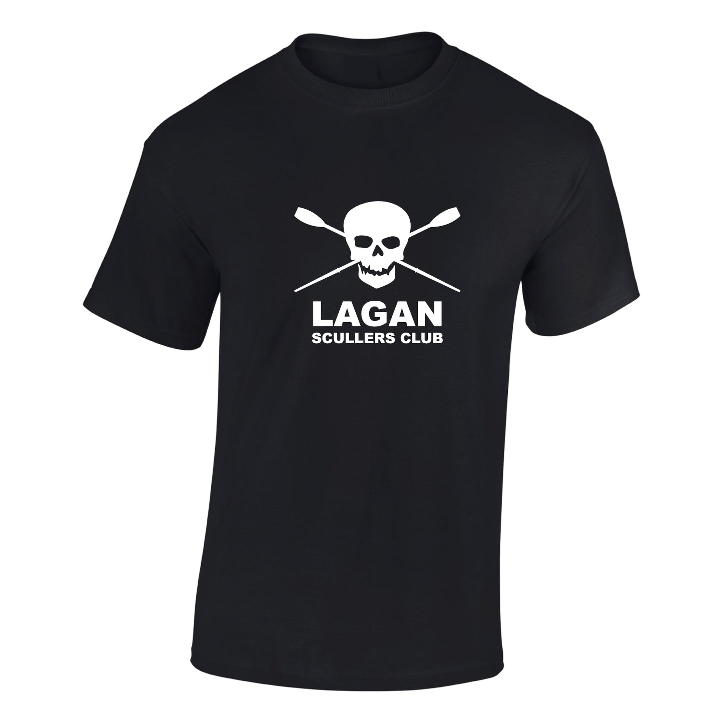 Lagan Scullers Club Black Logo T-Shirt