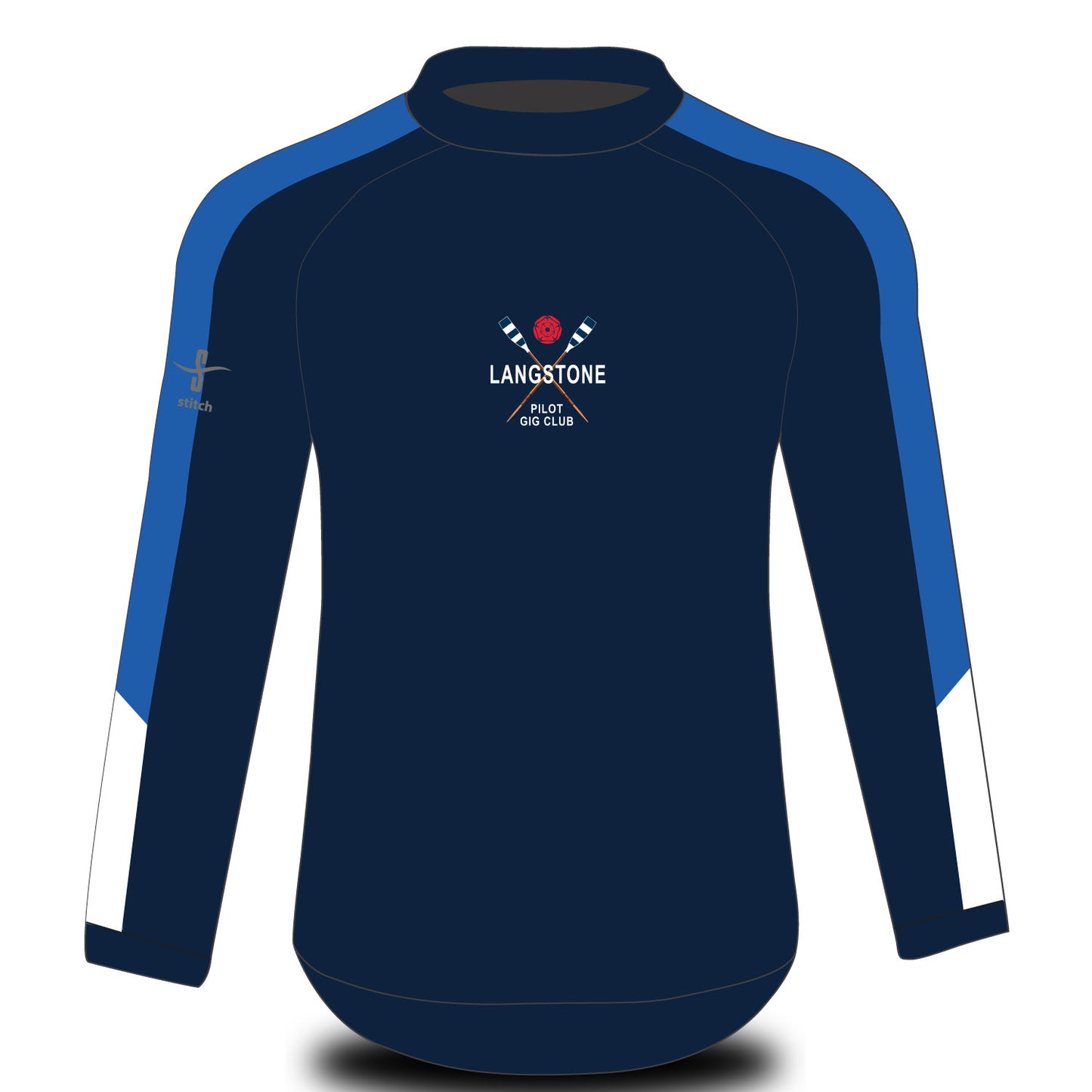 Langstone Pilot Gig Club Flash Tech Top Long Sleeve