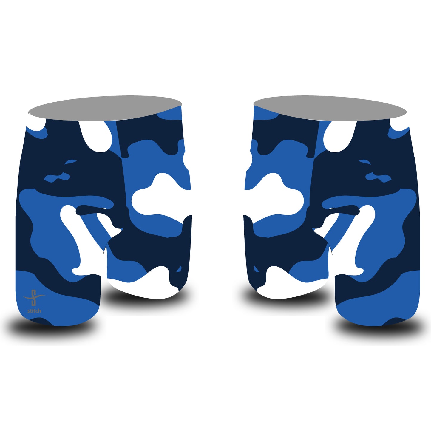 Langstone Pilot Gig Club Camouflage Rowing Shorts