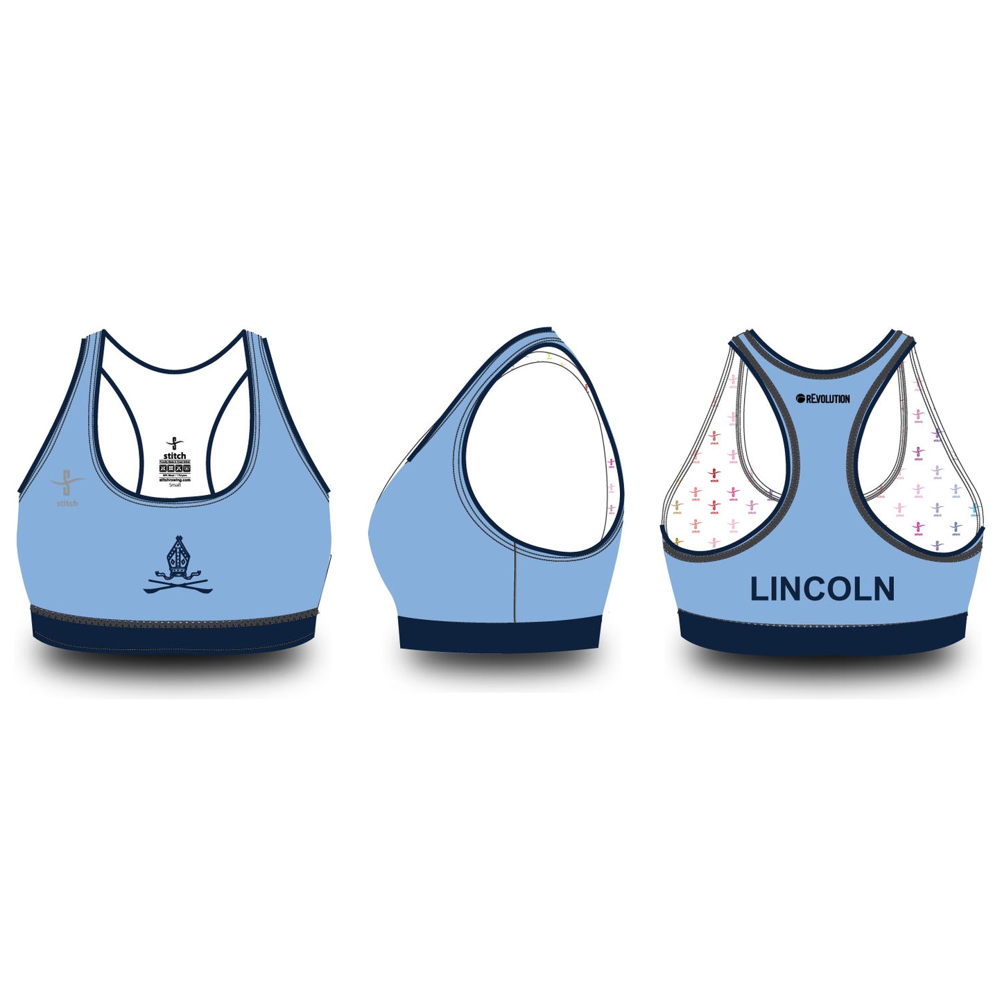 Lincoln College Bishop's Mitre Sports Bra