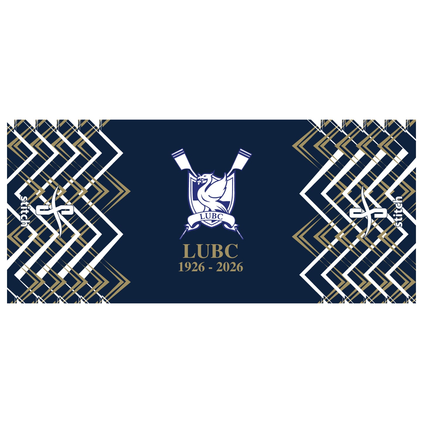 University of Liverpool Boat Club 100th Anniversary ZigZag Towel