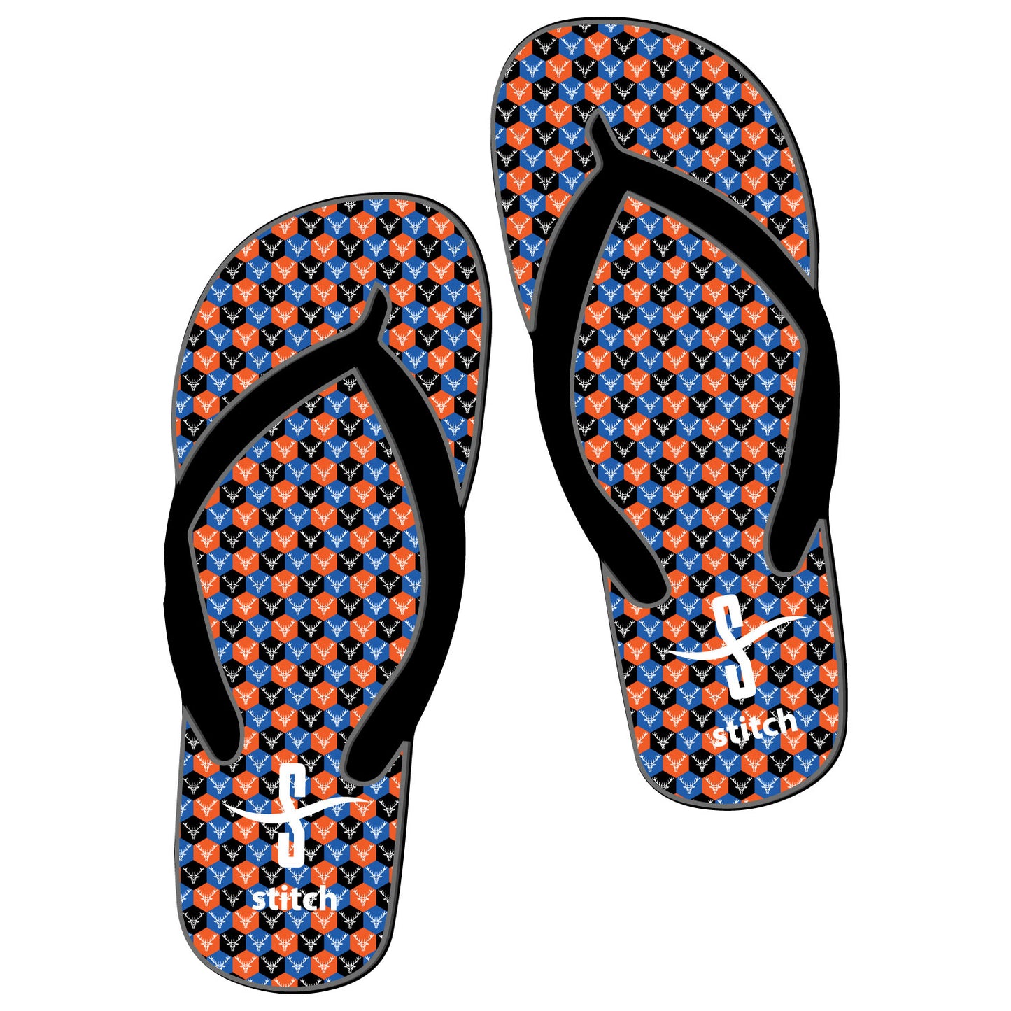 Lucy Cavendish College Boat Club Flip Flops