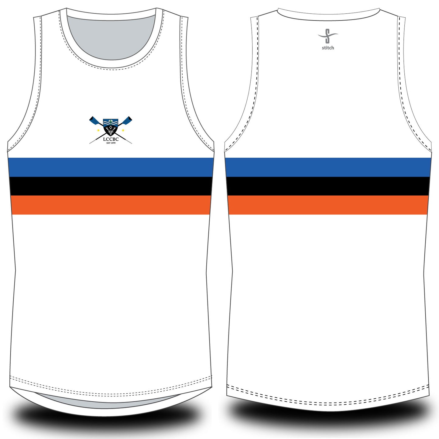 Lucy Cavendish College Boat Club Hooped Vest