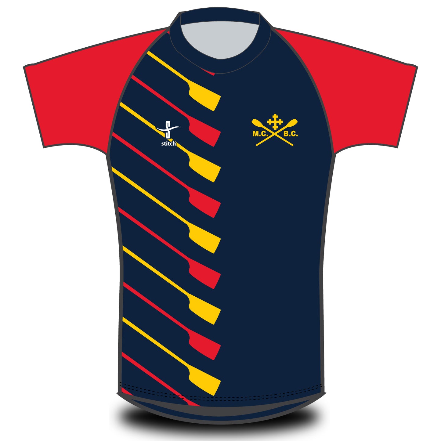 Mansfield College Boat Club Oars T-shirt