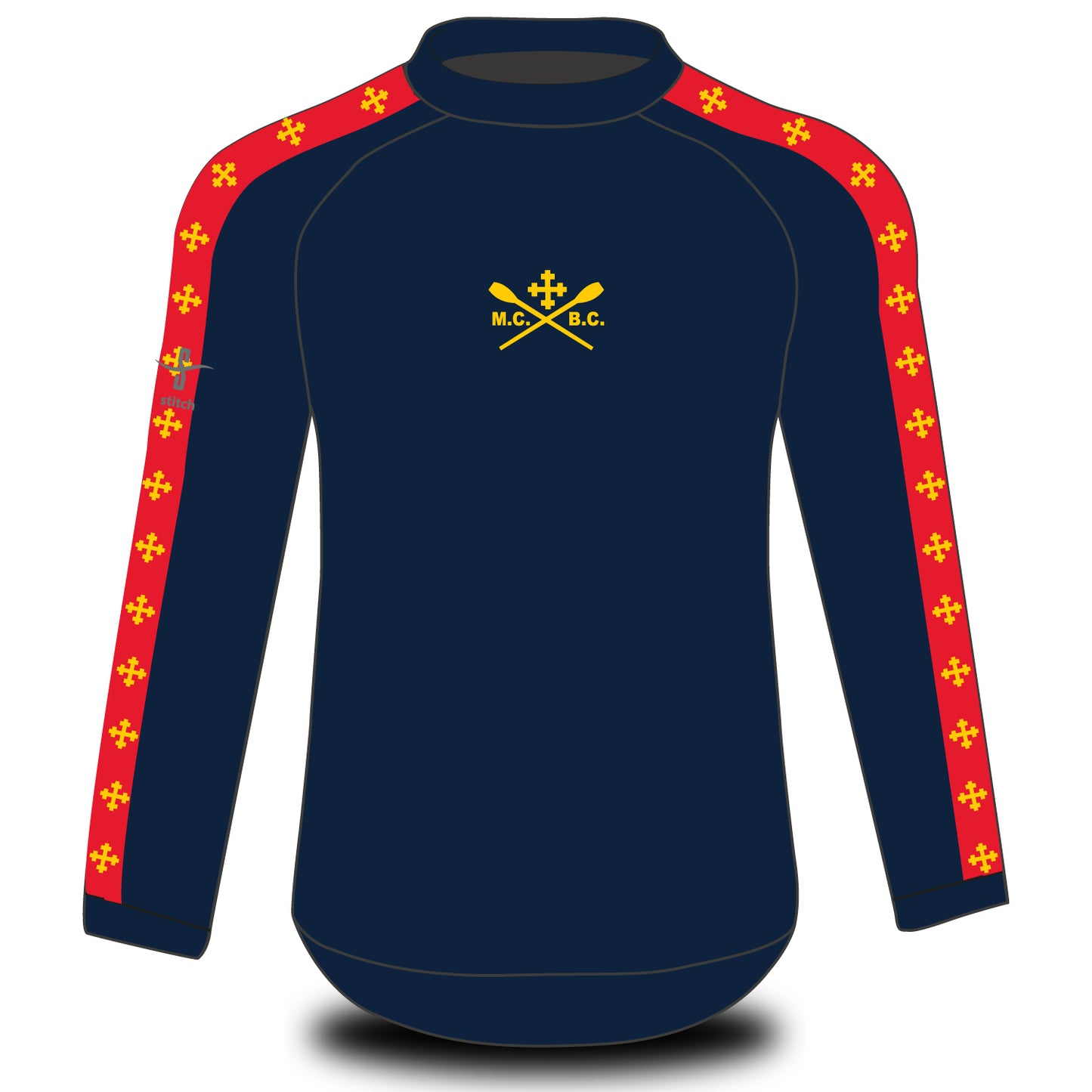 Mansfield College Boat Club Cross Tech Top Long Sleeve