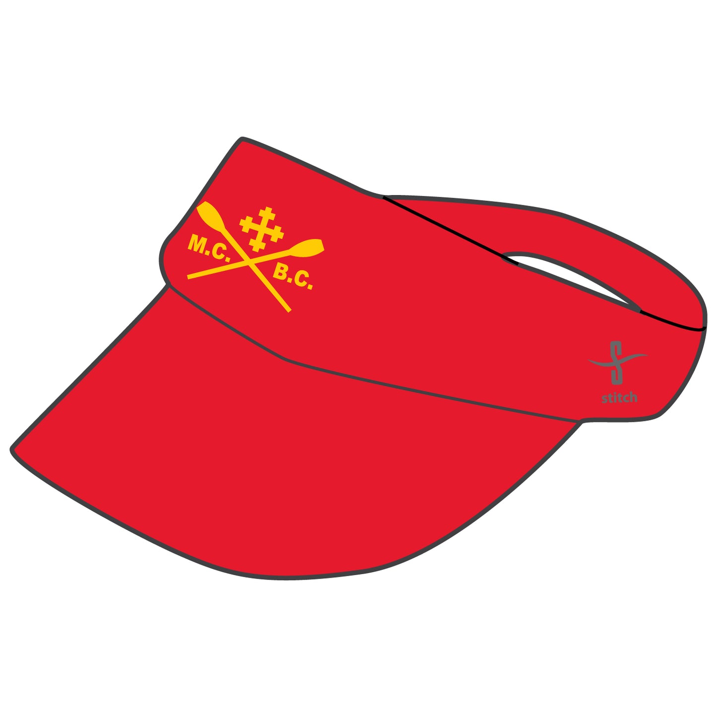 Mansfield College Boat Club Visor