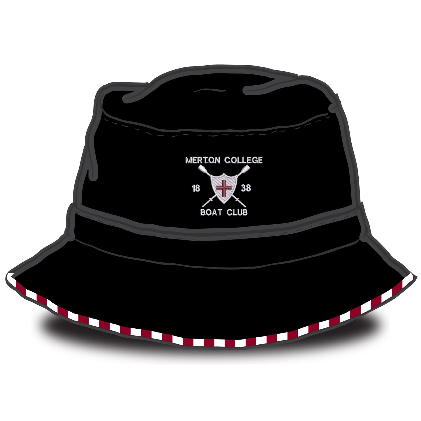 Merton College Boat Club Bucket Hat