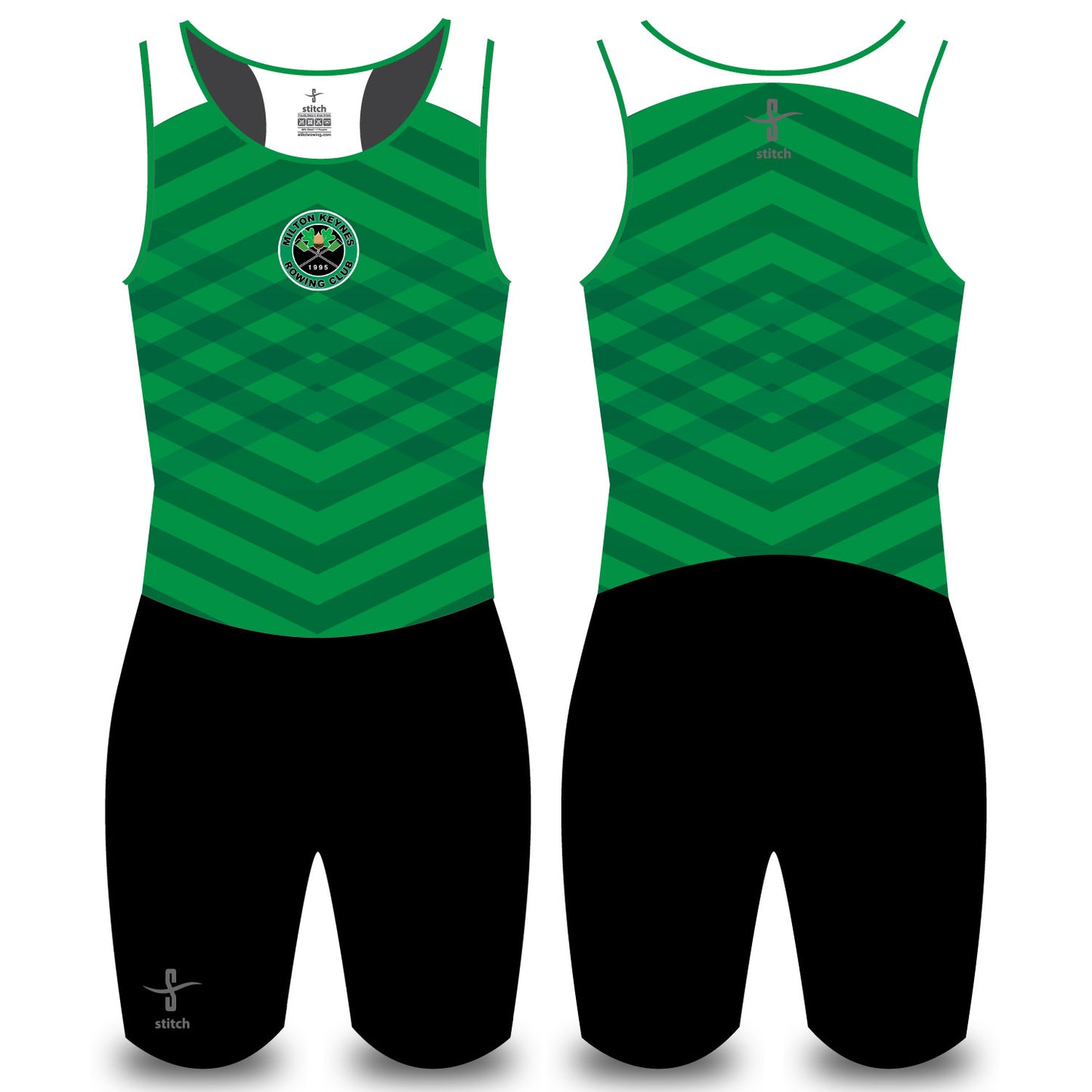 Milton Keynes Rowing Club Faded Chevron AIO