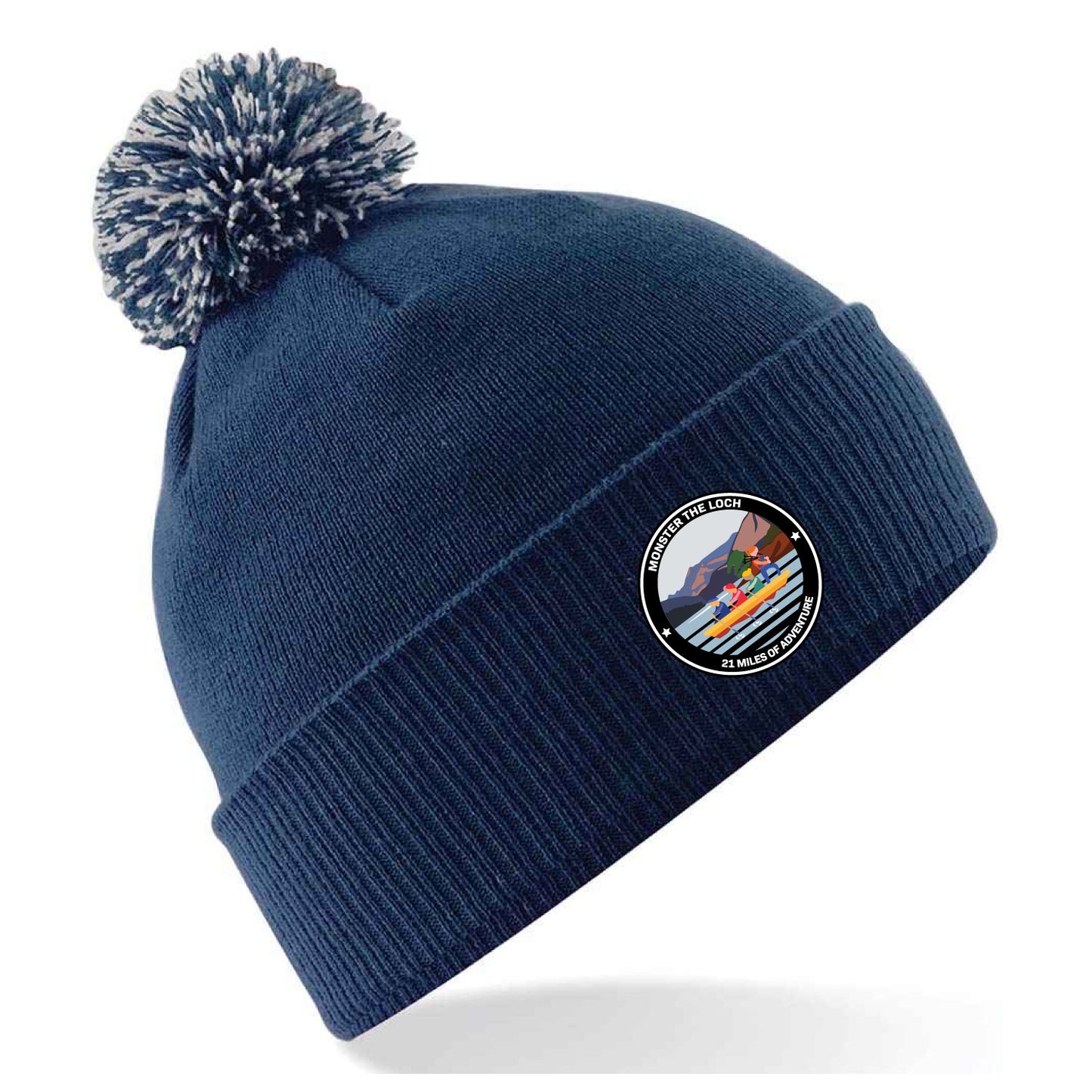Monster The Loch Navy Blue Snowstar Beanie