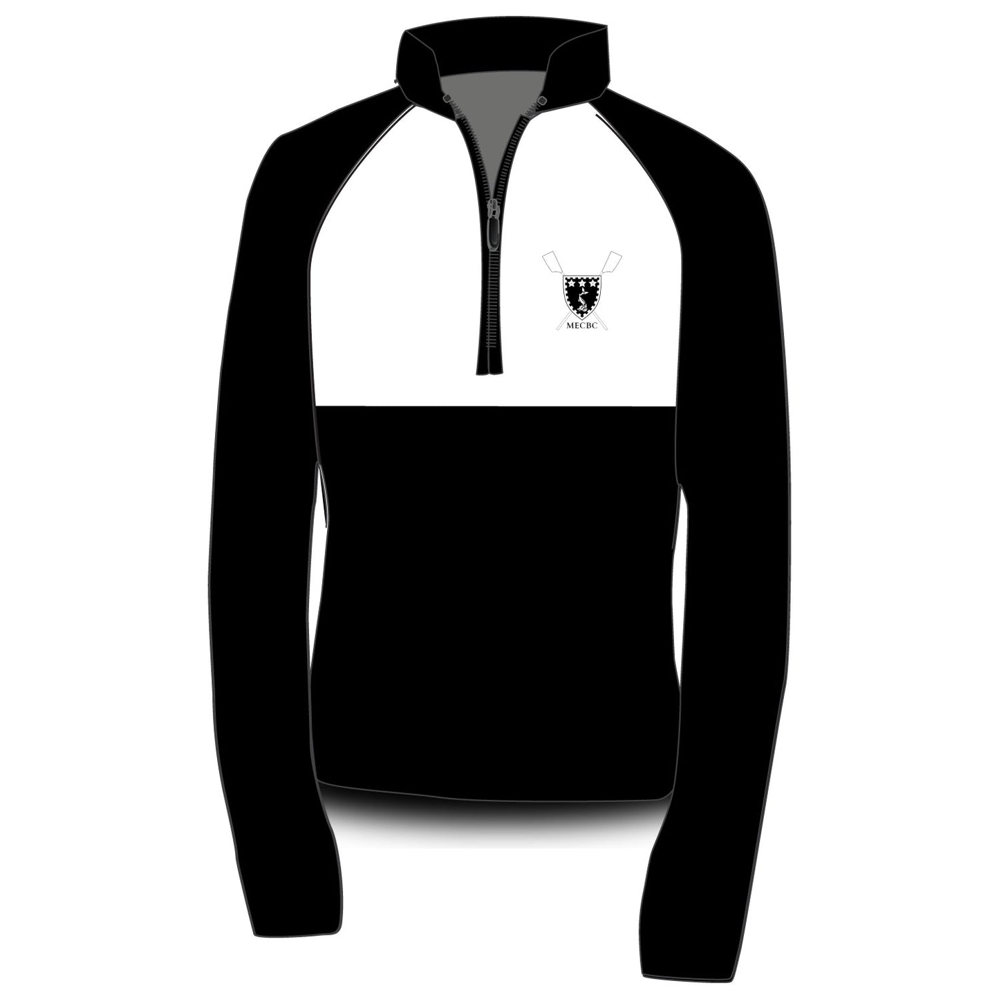 Murray Edwards College Boat Club Black White Fleece