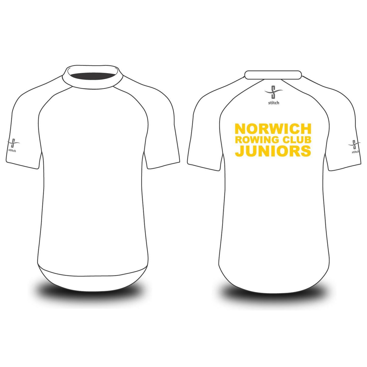 Norwich Rowing Club Juniors Tech Top Short Sleeve