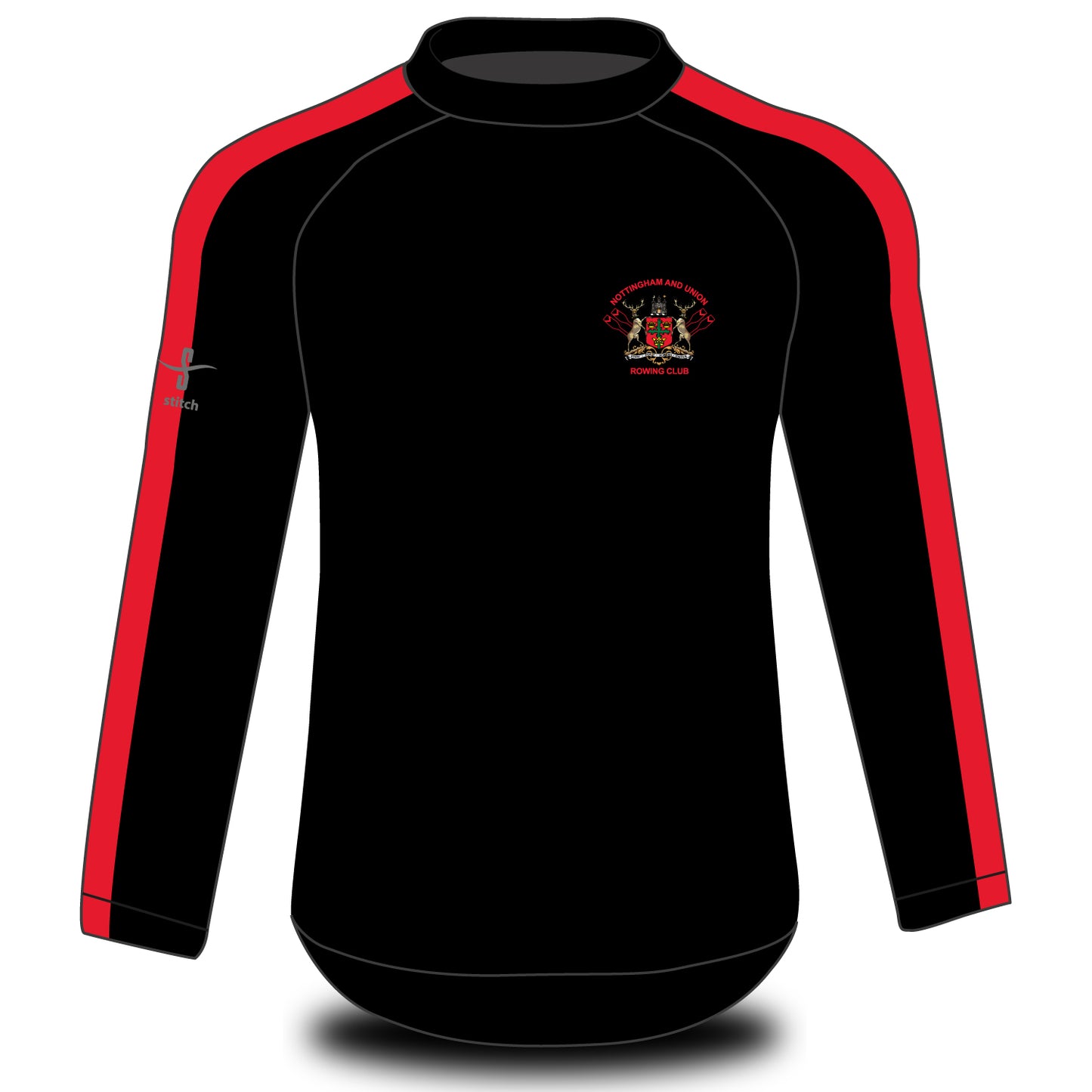 Nottingham and Union Rowing Club Masters & Seniors Tech Top Long Sleeve