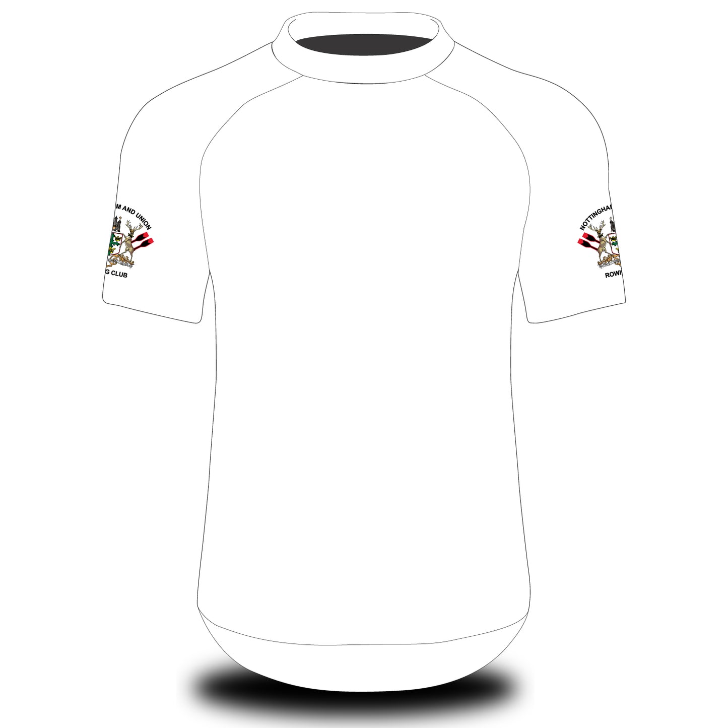 Nottingham and Union Rowing Club Tech Top Short Sleeve