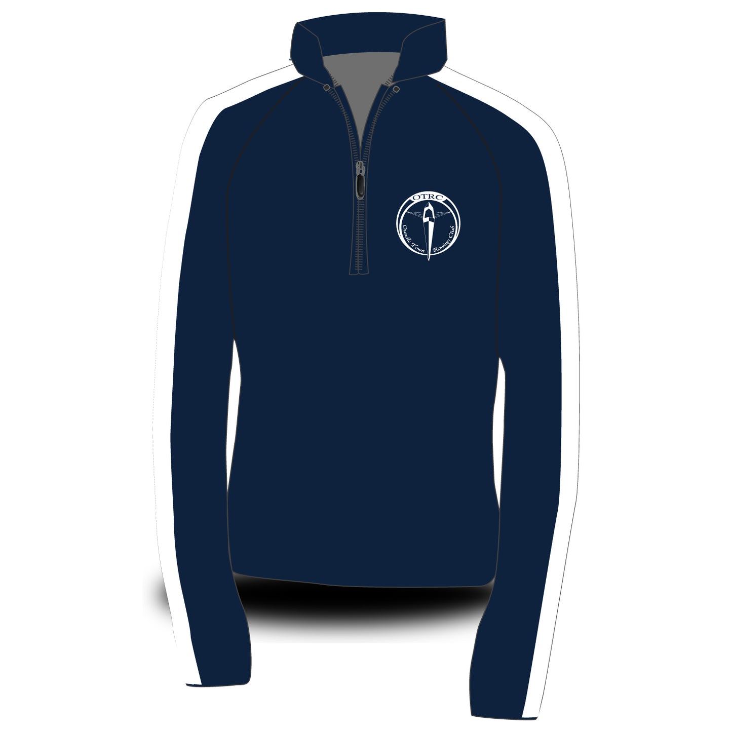 Oundle Town Rowing Club Dark Morning Fleece With Stripe