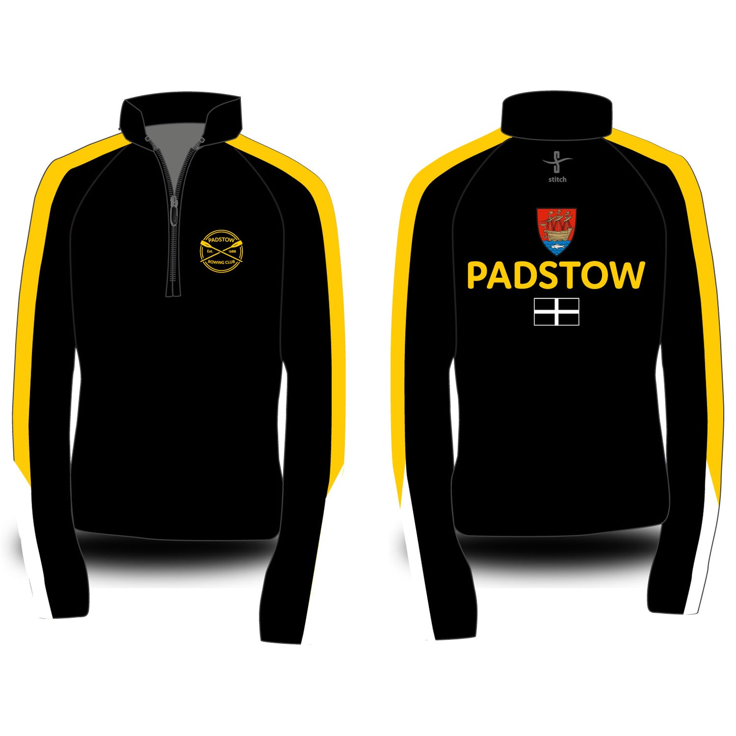 Padstow Rowing Club Dark Morning Flash Fleece