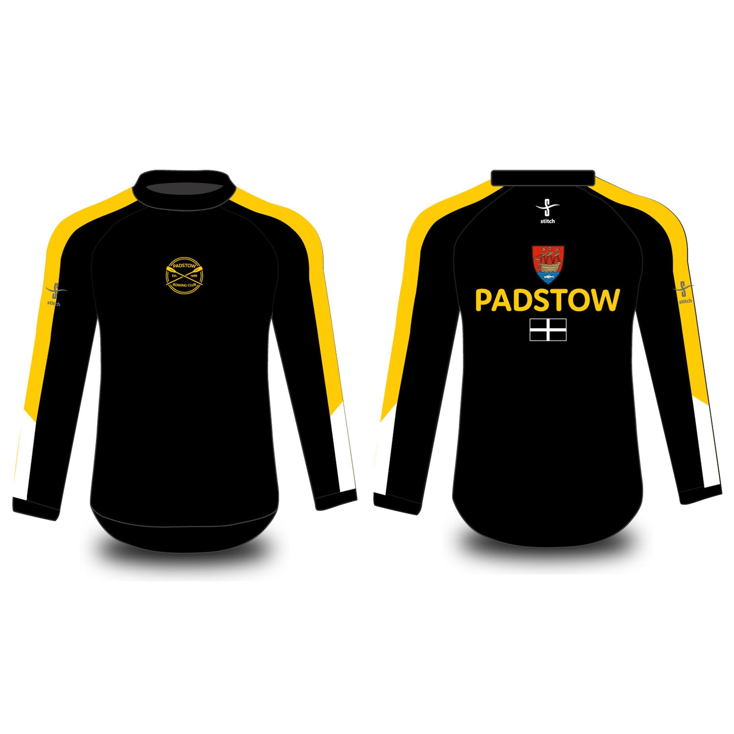 Padstow Rowing Club Flash Tech Top Long Sleeve