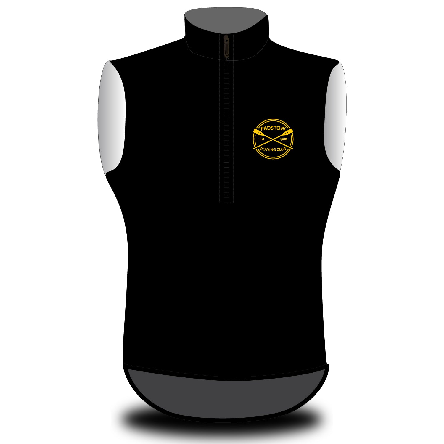 Padstow Rowing Club 365 Gilet Stitch Rowing