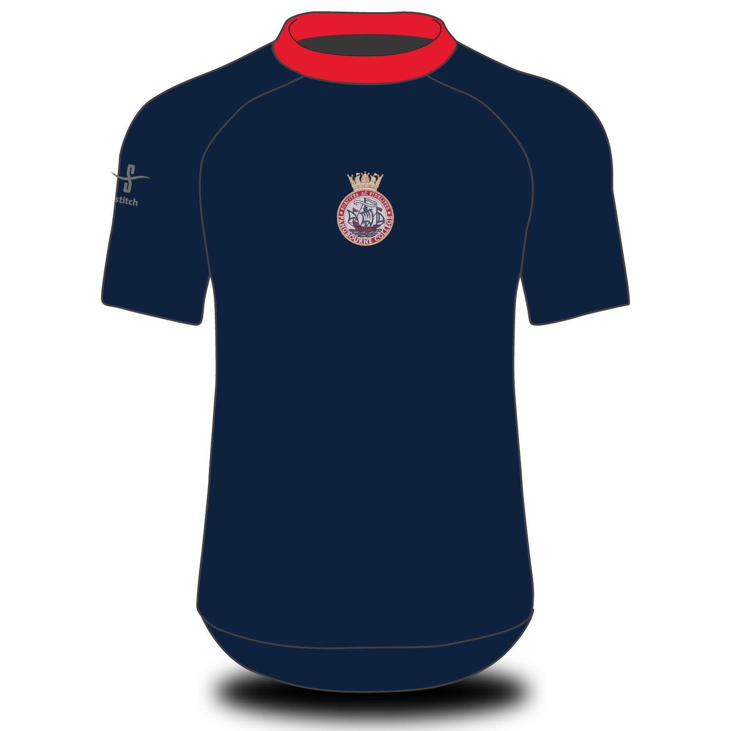 Pangbourne College Boat Club Tech Top Short Sleeve