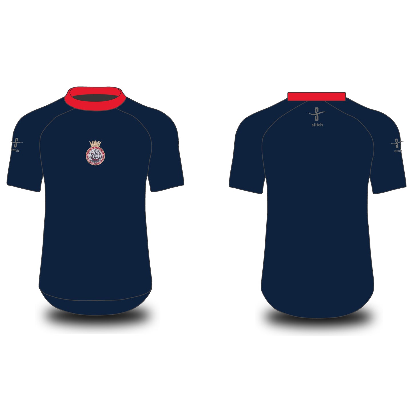 Pangbourne College Boat Club Tech Top Short Sleeve