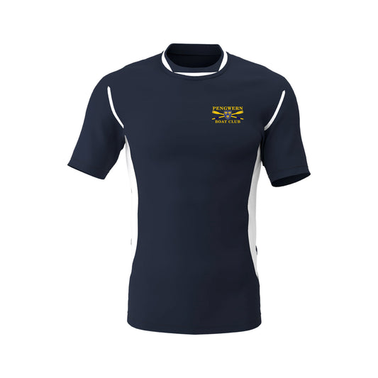 Pengwern Boat Club Contrast T Shirt