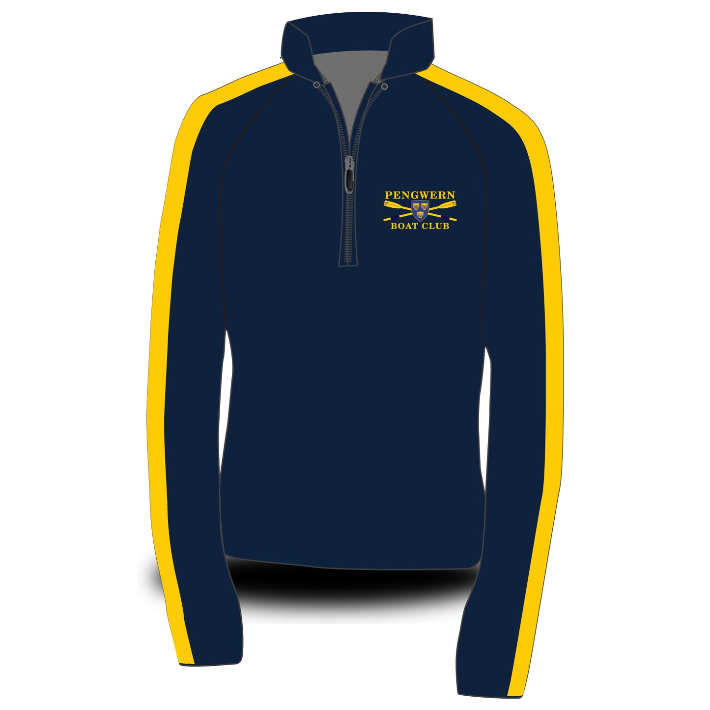 Pengwern Boat Club Dark Morning Fleece