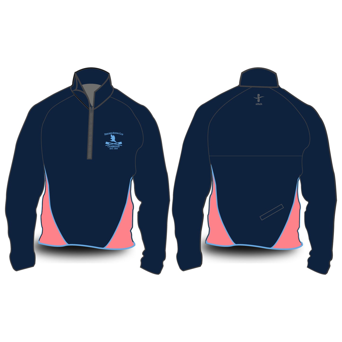 Peregrine Rowing Club Hardshell Splash Jacket RACEWEAR
